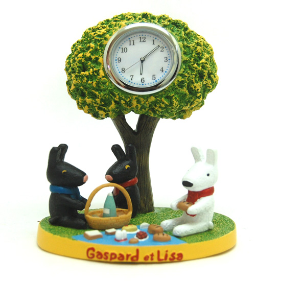 掛鐘鬧鐘_Gaspard & Lisa-時鐘-三狗樹下野餐擺飾