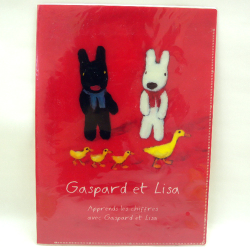 資料夾_Gaspard et Lisa-小鴨A4資料夾