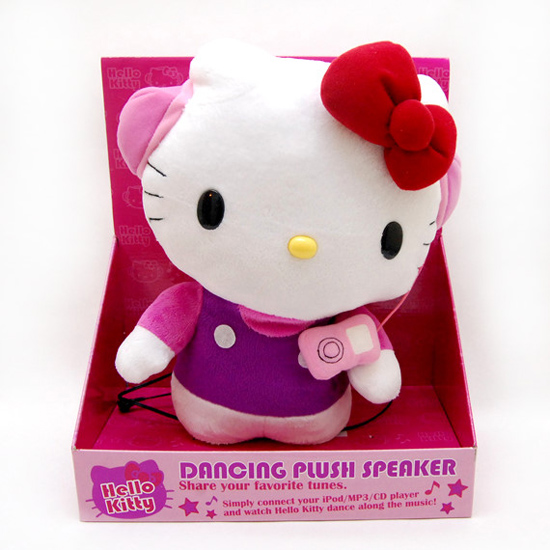音響耳機_Hello Kitty-娃娃造型可動喇叭-iPod