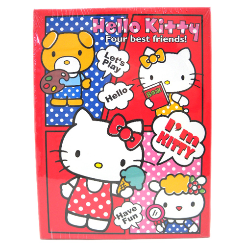 資料夾_Hello Kitty-4R200張相本-紅底與朋友