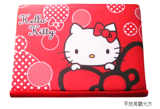 凱蒂貓Hello Kitty_電腦週邊_Hello Kitty-晶彩多功能防塵套14吋-紅蝴蝶結