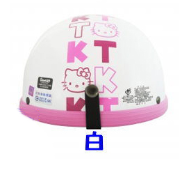 機車百貨_Hello Kitty-卡通KT復古飛行帽