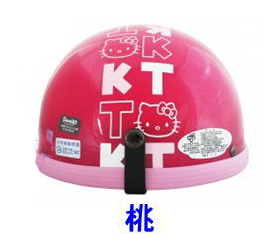 機車百貨_Hello Kitty-卡通KT復古飛行帽