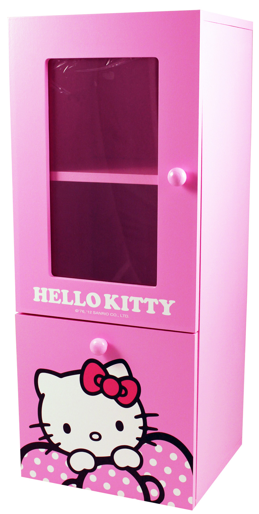 木製傢俱_Hello Kitty-KT收納抽屜櫃