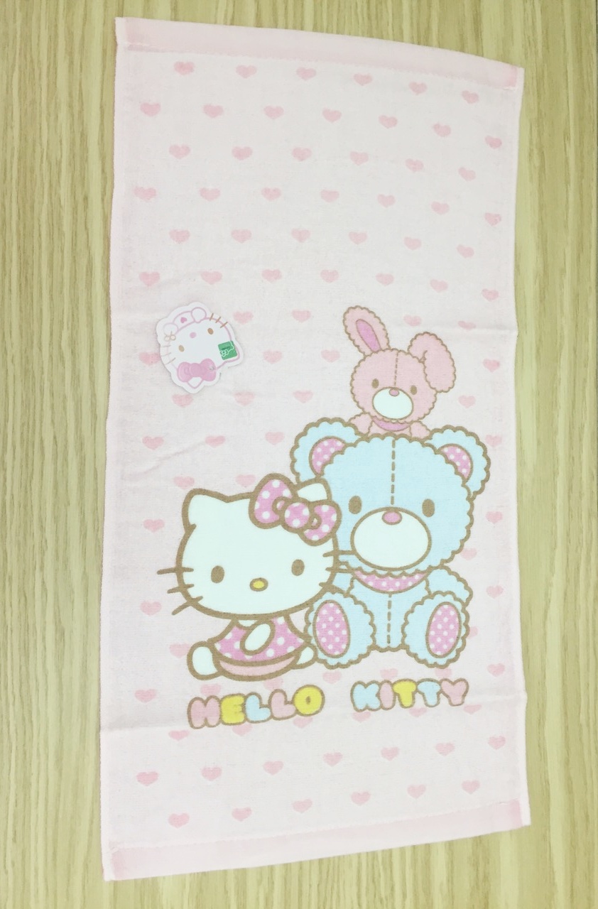 衛浴用品_Hello Kitty- KT毛巾