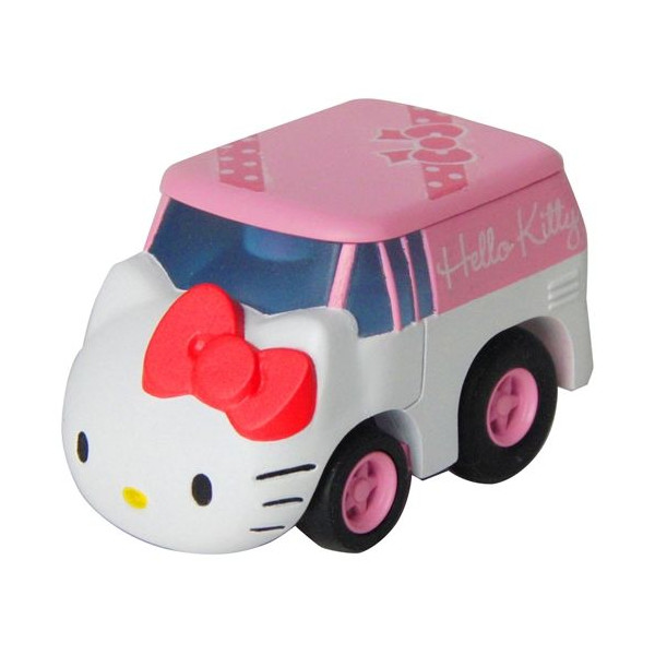 玩具_Hello Kitty-   阿Q車MIX-KT