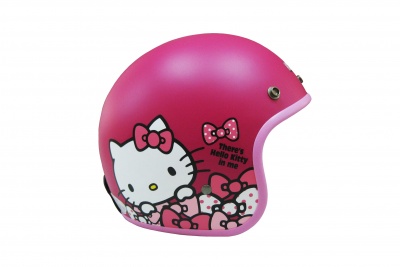 凱蒂貓Hello Kitty_機車百貨_Hello Kitty-卡通KT全罩騎士帽