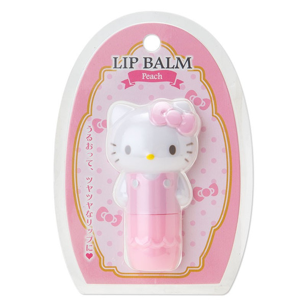 凱蒂貓Hello Kitty_美容用品_造型香味保濕護唇膏-KT粉